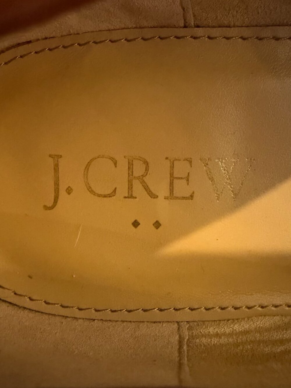 J. Crew Classic Loafers Camel with Gold Bit Academia Old Money, Size 7 - Picture 11 of 11